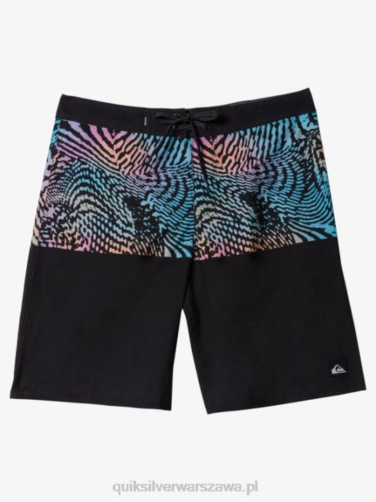 mężczyźni Quiksilver szorty na co dzień Division 20 4DBV669 czarny