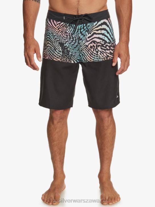mężczyźni Quiksilver szorty na co dzień Division 20 4DBV669 czarny