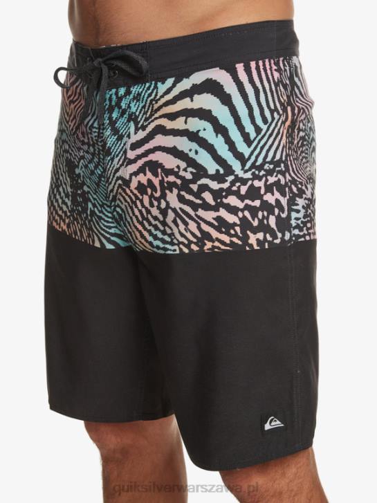 mężczyźni Quiksilver szorty na co dzień Division 20 4DBV669 czarny