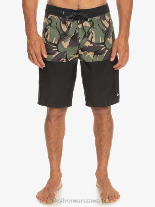 mężczyźni Quiksilver szorty na co dzień Division 20 4DBV671 czarny