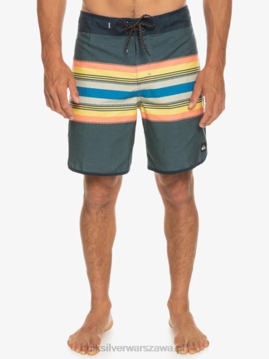 mężczyźni Quiksilver szorty na co dzień muszelki 19 4DBV768 granatowa marynarka