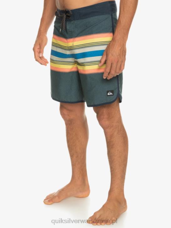 mężczyźni Quiksilver szorty na co dzień muszelki 19 4DBV768 granatowa marynarka