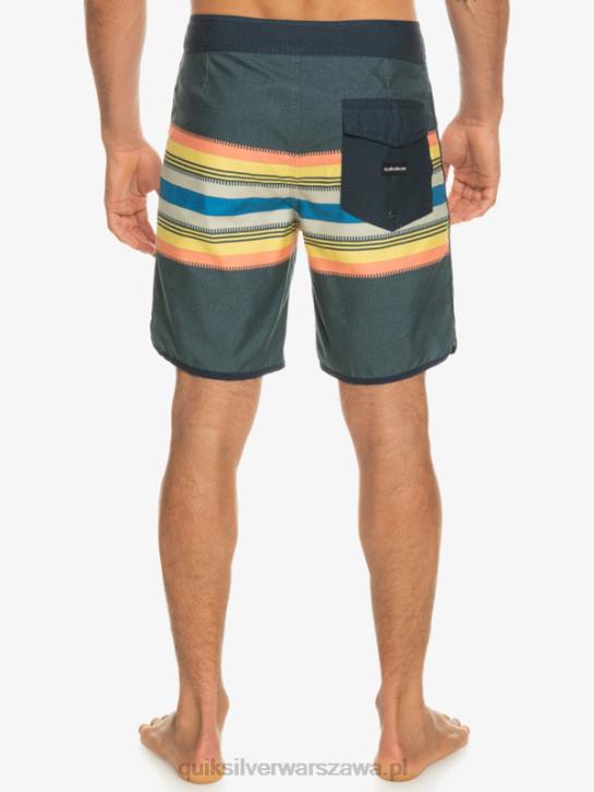 mężczyźni Quiksilver szorty na co dzień muszelki 19 4DBV768 granatowa marynarka