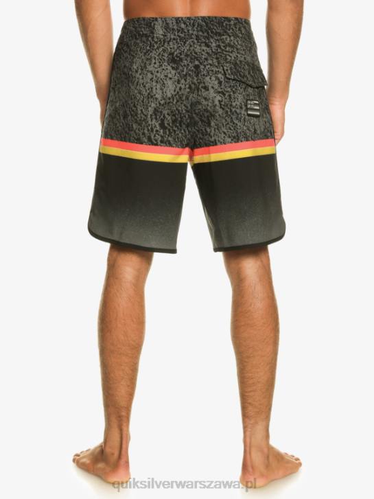 mężczyźni Quiksilver szorty surfsilk Division Scallop 19 4DBV1395 czarny