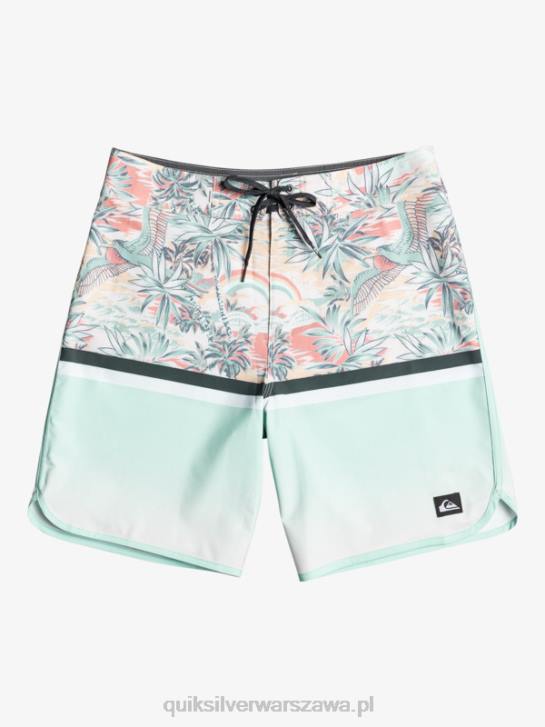 mężczyźni Quiksilver szorty surfsilk Division Scallop 19 4DBV1396 niebieskie niebo