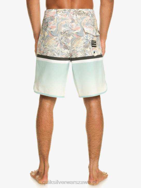 mężczyźni Quiksilver szorty surfsilk Division Scallop 19 4DBV1396 niebieskie niebo