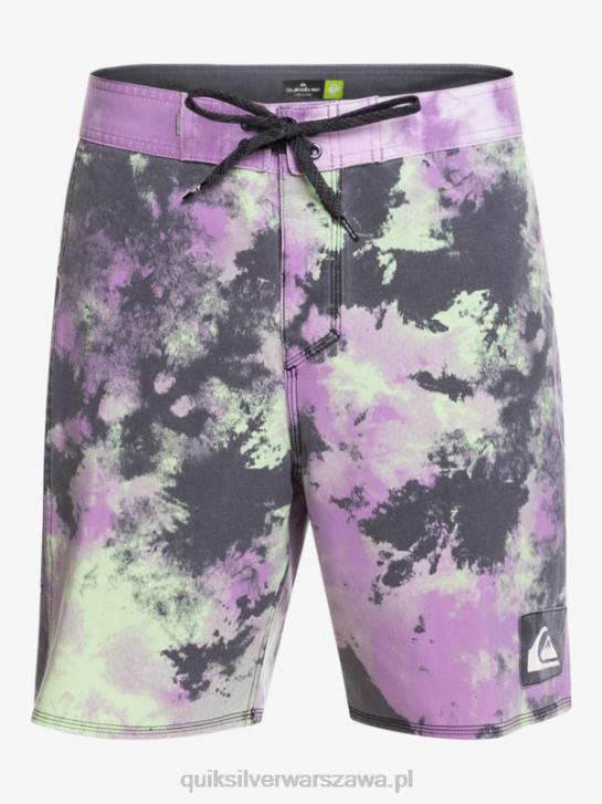 mężczyźni Quiksilver szorty surfsilk acid wash 18 4DBV1745 limonka jadeitowa