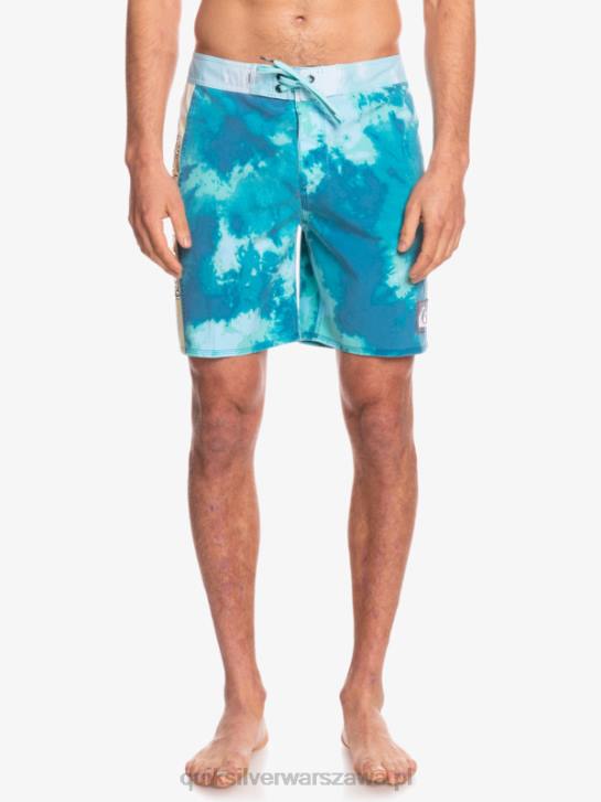 mężczyźni Quiksilver szorty surfsilk acid wash 18 4DBV1746 port morski