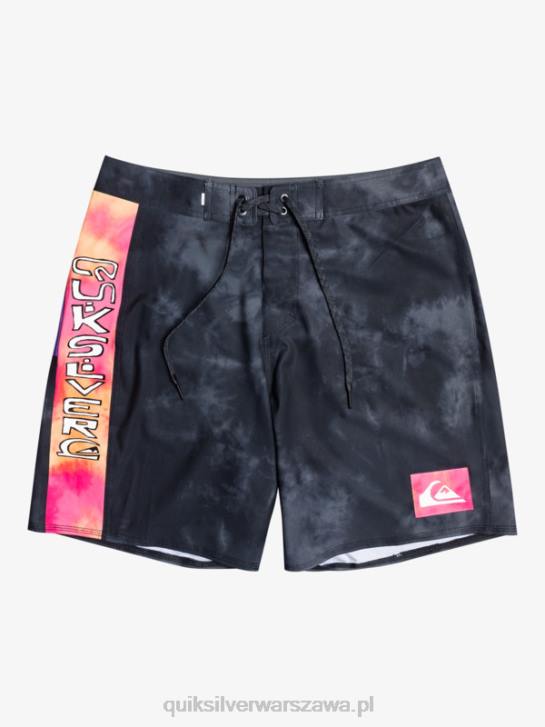 mężczyźni Quiksilver szorty surfsilk acid wash 18 4DBV1747 czarny