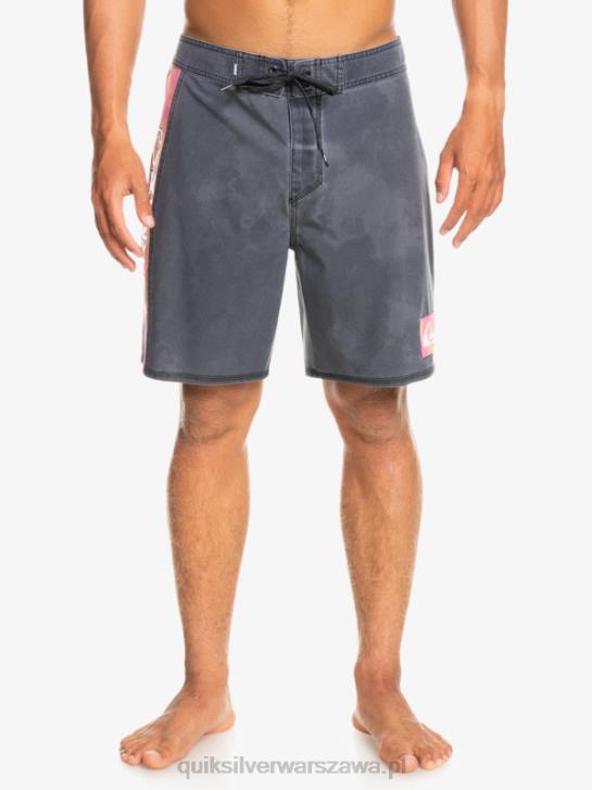 mężczyźni Quiksilver szorty surfsilk acid wash 18 4DBV1747 czarny