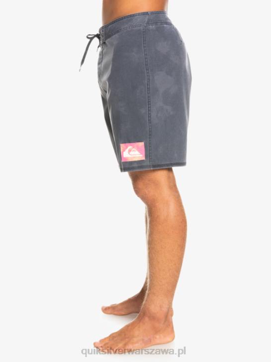 mężczyźni Quiksilver szorty surfsilk acid wash 18 4DBV1747 czarny