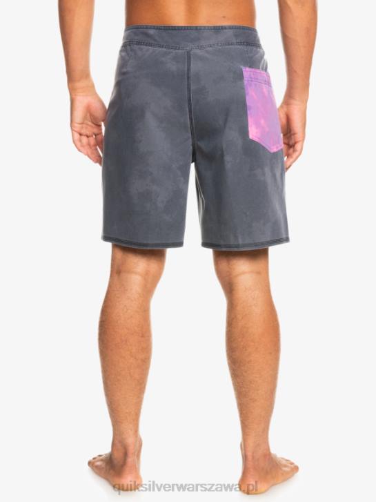 mężczyźni Quiksilver szorty surfsilk acid wash 18 4DBV1747 czarny