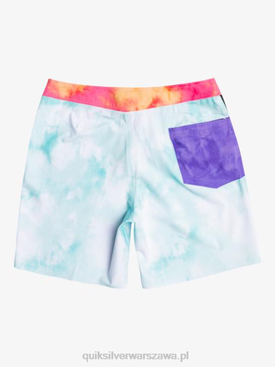 mężczyźni Quiksilver szorty surfsilk acid wash 18 4DBV1748 anioł niebieski