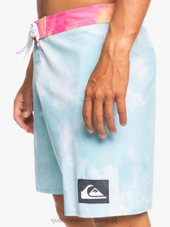 mężczyźni Quiksilver szorty surfsilk acid wash 18 4DBV1748 anioł niebieski