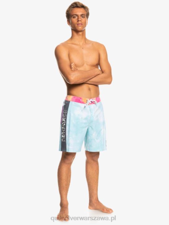 mężczyźni Quiksilver szorty surfsilk acid wash 18 4DBV1748 anioł niebieski