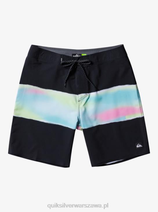 mężczyźni Quiksilver szorty surfsilk air brush 19 4DBV643 czarny