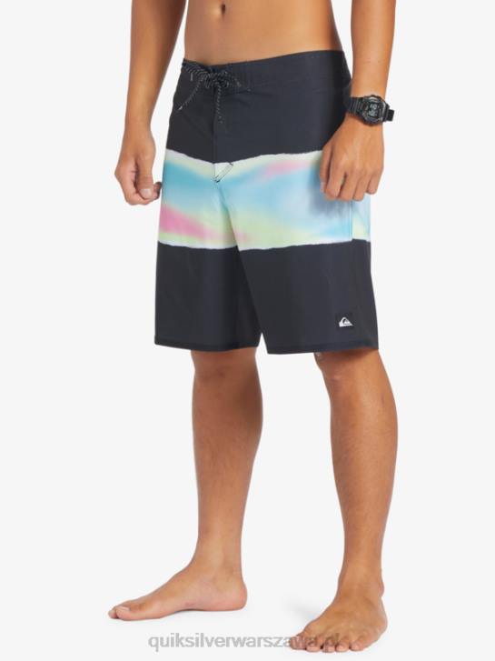 mężczyźni Quiksilver szorty surfsilk air brush 19 4DBV643 czarny
