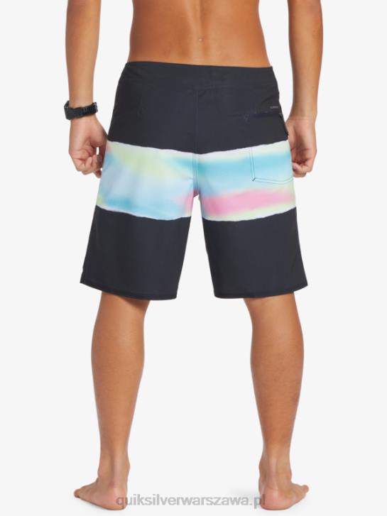 mężczyźni Quiksilver szorty surfsilk air brush 19 4DBV643 czarny