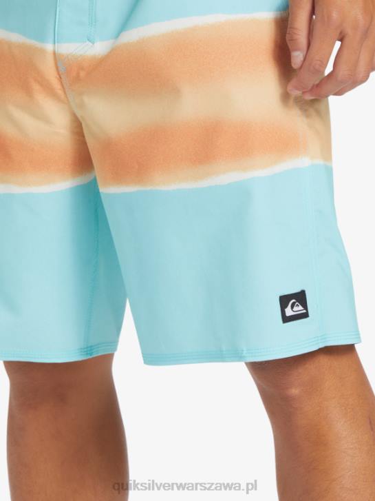 mężczyźni Quiksilver szorty surfsilk air brush 19 4DBV644 anioł niebieski