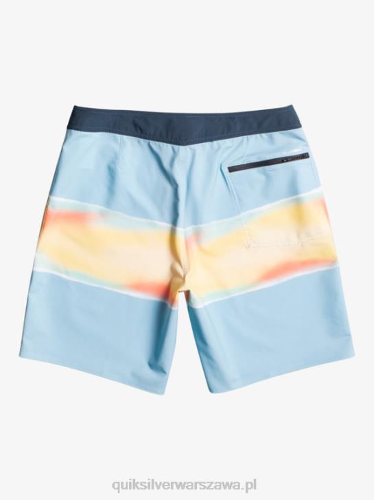 mężczyźni Quiksilver szorty surfsilk air brush 19 4DBV648 niebieskie niebo