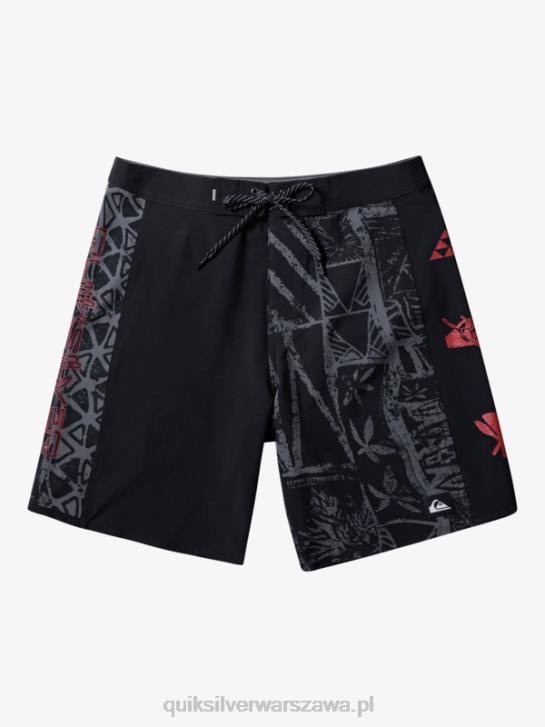 mężczyźni Quiksilver szorty surfsilk arch hawaii 19 4DBV637 czarny