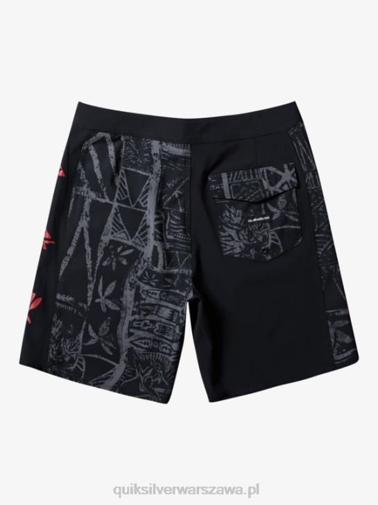 mężczyźni Quiksilver szorty surfsilk arch hawaii 19 4DBV637 czarny