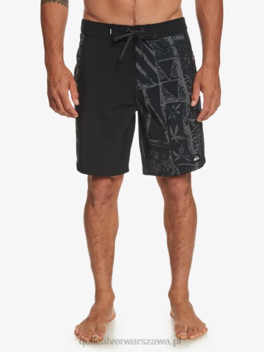 mężczyźni Quiksilver szorty surfsilk arch hawaii 19 4DBV637 czarny