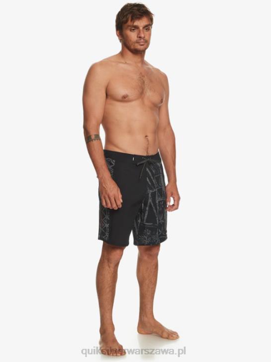 mężczyźni Quiksilver szorty surfsilk arch hawaii 19 4DBV637 czarny
