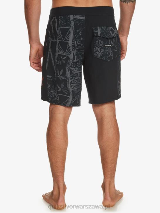 mężczyźni Quiksilver szorty surfsilk arch hawaii 19 4DBV637 czarny