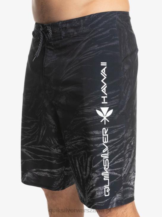 mężczyźni Quiksilver szorty surfsilk hawaii homegrown wyblakłe 20 4DBV1608 czarny