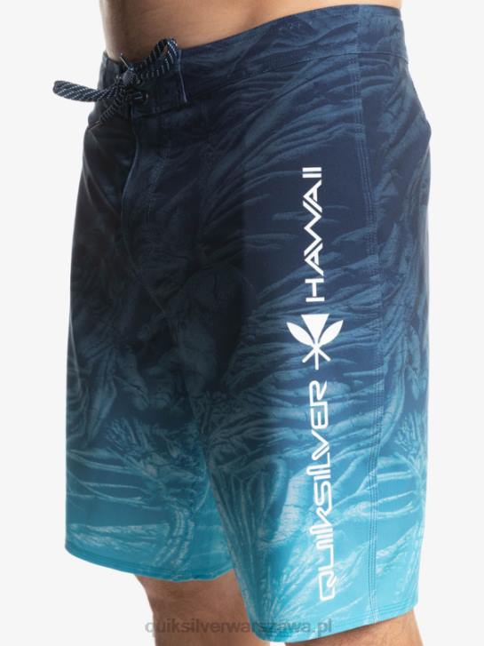 mężczyźni Quiksilver szorty surfsilk hawaii homegrown wyblakłe 20 4DBV1609 insygnia niebieskie