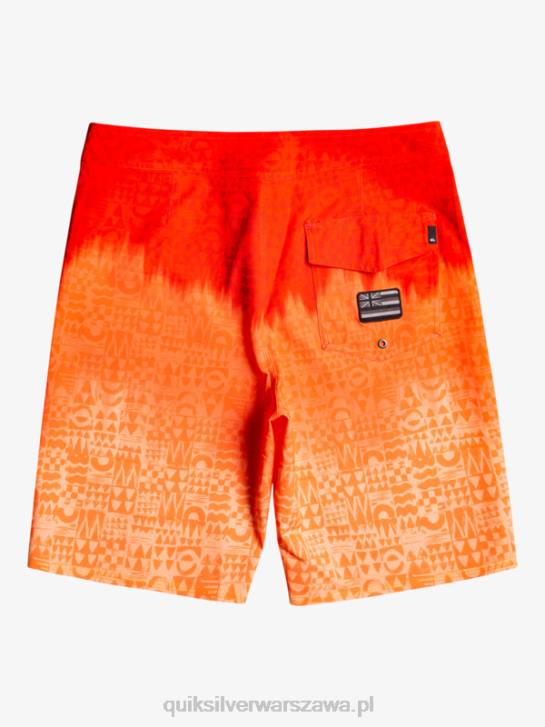 mężczyźni Quiksilver szorty surfsilk hawaii homegrown wyblakłe 20 4DBV1610 czerwone ryzyko