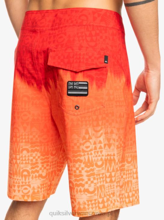 mężczyźni Quiksilver szorty surfsilk hawaii homegrown wyblakłe 20 4DBV1610 czerwone ryzyko