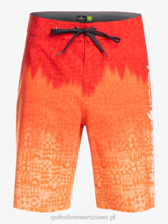 mężczyźni Quiksilver szorty surfsilk hawaii homegrown wyblakłe 20 4DBV1610 czerwone ryzyko