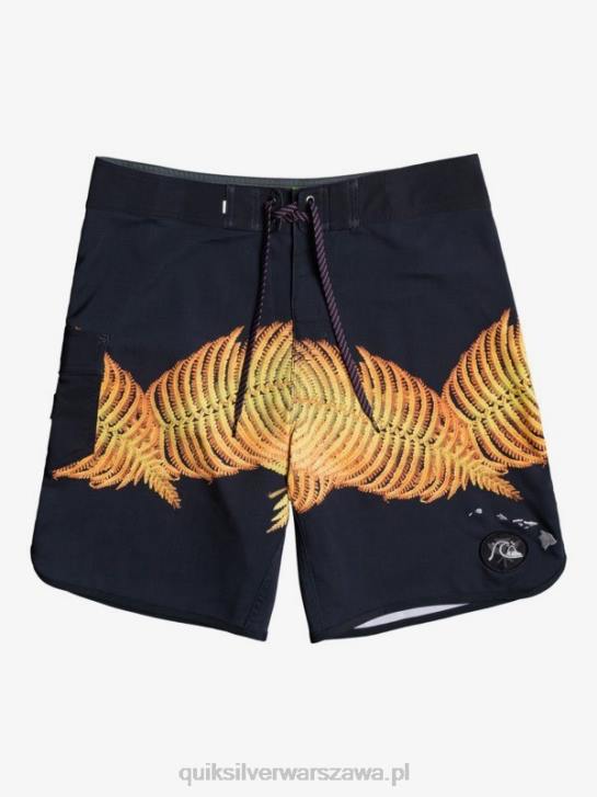 mężczyźni Quiksilver szorty surfsilk hawaii scallop 19 4DBV1881 czarny