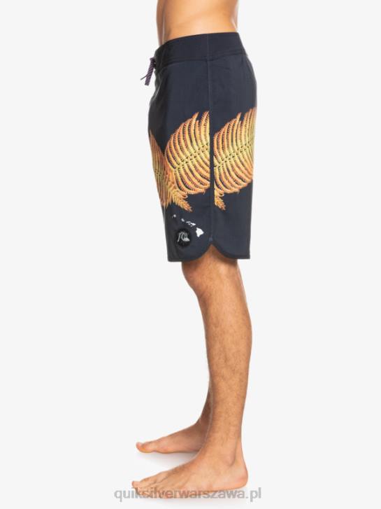 mężczyźni Quiksilver szorty surfsilk hawaii scallop 19 4DBV1881 czarny