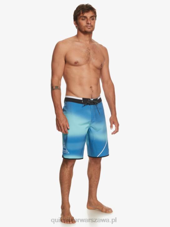 mężczyźni Quiksilver szorty surfsilk new wave 20 4DBV225 rzeczny błękit
