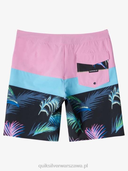 mężczyźni Quiksilver szorty surfsilk panel 20 4DBV130 księżycowy fiolet