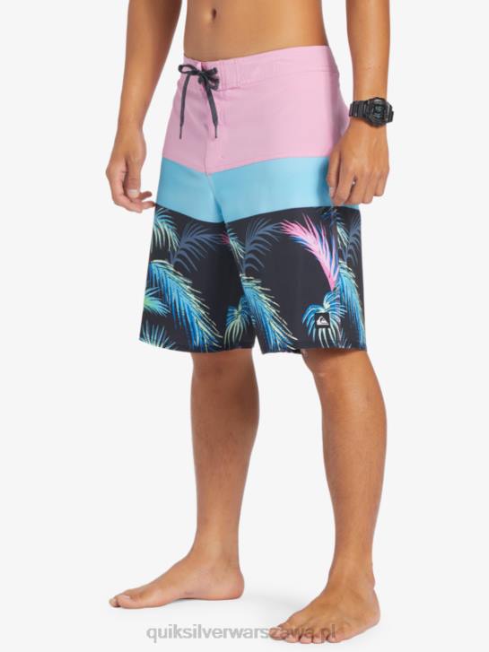 mężczyźni Quiksilver szorty surfsilk panel 20 4DBV130 księżycowy fiolet