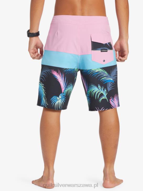 mężczyźni Quiksilver szorty surfsilk panel 20 4DBV130 księżycowy fiolet
