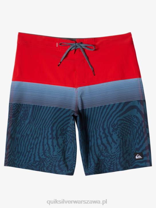 mężczyźni Quiksilver szorty surfsilk panel 20 4DBV132 czerwone ryzyko