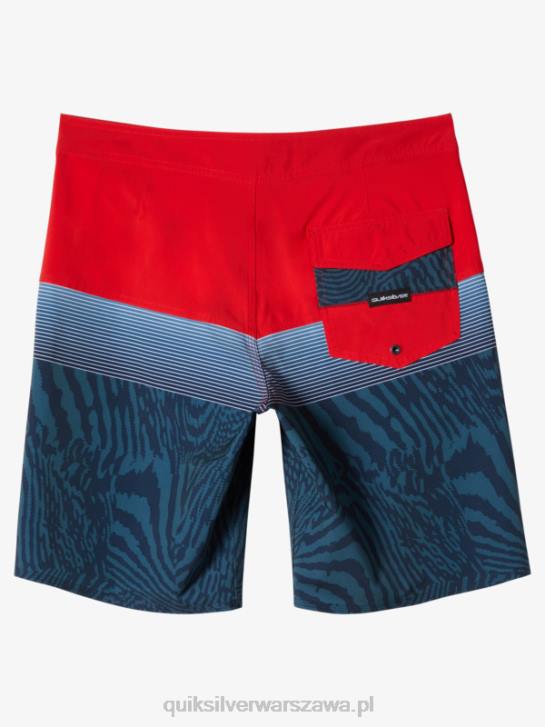 mężczyźni Quiksilver szorty surfsilk panel 20 4DBV132 czerwone ryzyko