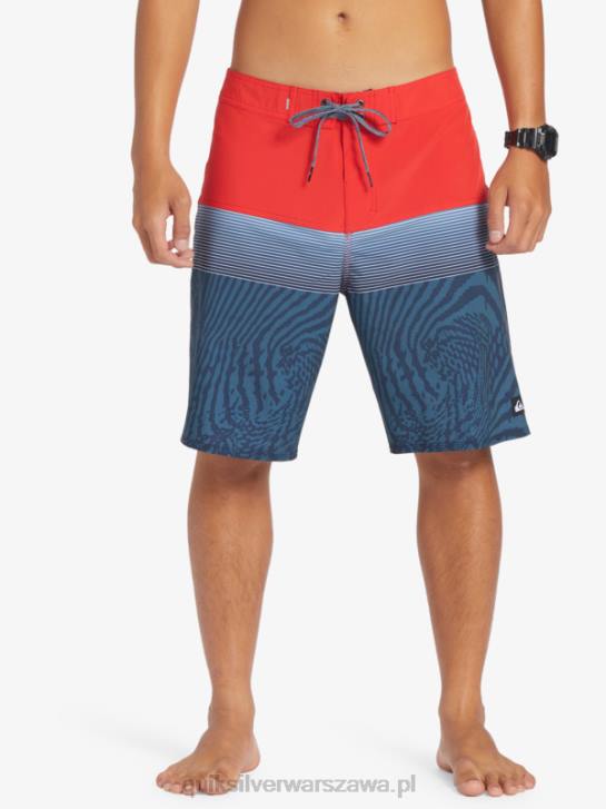 mężczyźni Quiksilver szorty surfsilk panel 20 4DBV132 czerwone ryzyko