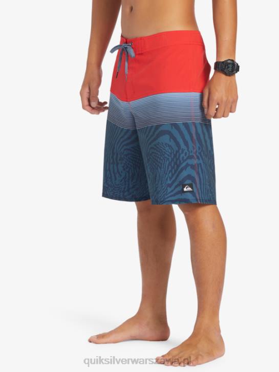 mężczyźni Quiksilver szorty surfsilk panel 20 4DBV132 czerwone ryzyko