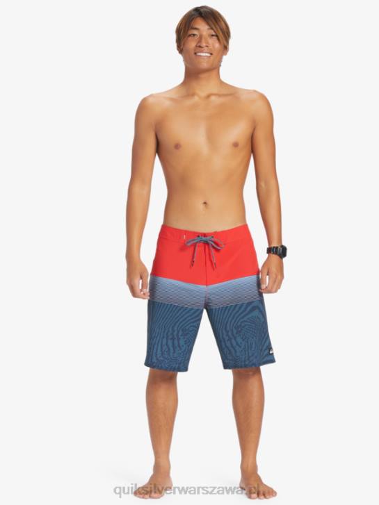 mężczyźni Quiksilver szorty surfsilk panel 20 4DBV132 czerwone ryzyko