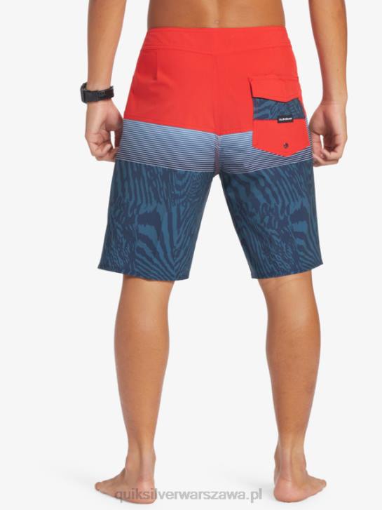 mężczyźni Quiksilver szorty surfsilk panel 20 4DBV132 czerwone ryzyko
