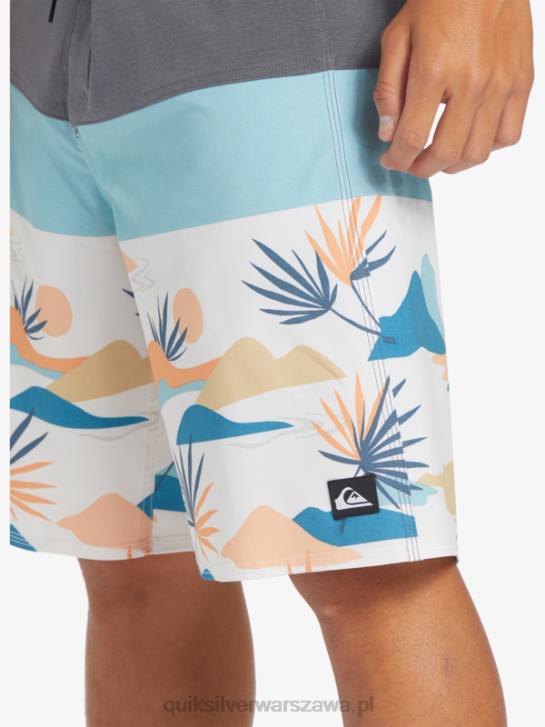 mężczyźni Quiksilver szorty surfsilk panel 20 4DBV133 Stalowa brama
