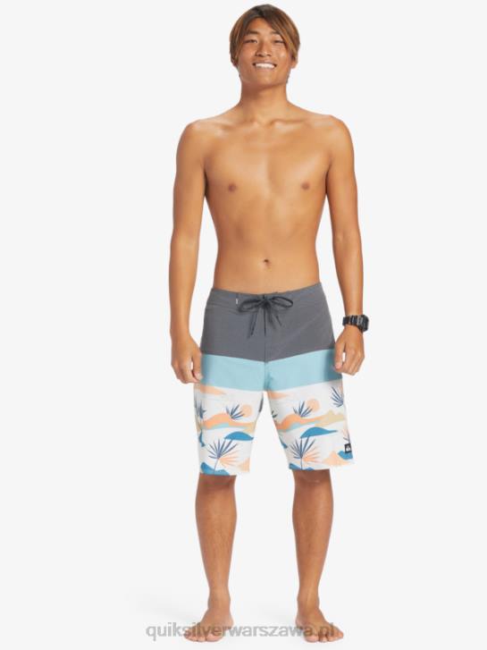 mężczyźni Quiksilver szorty surfsilk panel 20 4DBV133 Stalowa brama