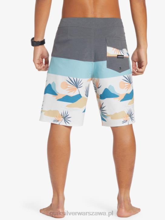mężczyźni Quiksilver szorty surfsilk panel 20 4DBV133 Stalowa brama