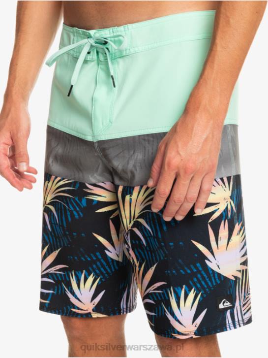 mężczyźni Quiksilver szorty surfsilk panel 20 4DBV134 szkło plażowe